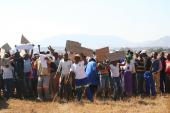 Mokopane residents march on Platreef, demanding better consultation on mining in the area